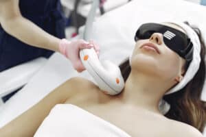 laser hair removal done by expert at Charlestown